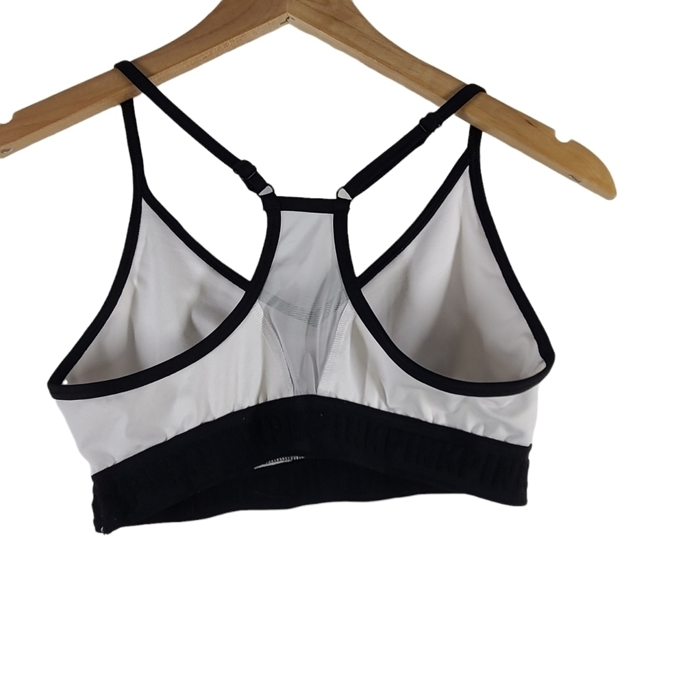 PINK Victoria Secret Ultimate Sport Bra White M - Picture 2 of 3